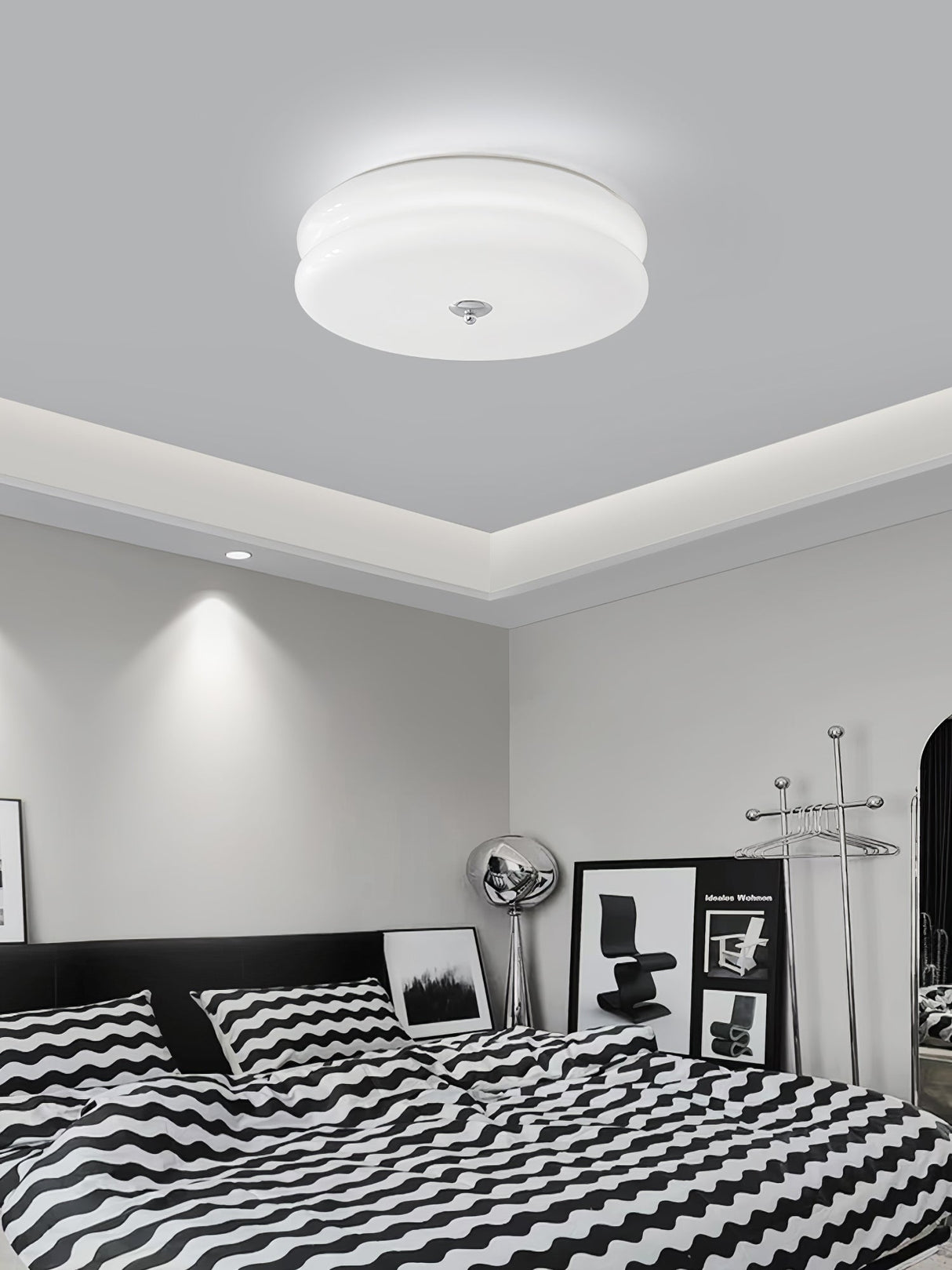 LumiChic Art Deco Vintage-Deckenleuchte | Elegante Retro-Beleuchtung | Dekoratives Highlight für Ihr Zuhause