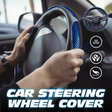 DriveStyle Lenkradbezug 36 cm | Rutschfester Auto-Lenkradschutz | Hochwertiges Material | Komfort und Stil