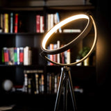 HaloLux Stehlampe mit LED | Modernes Design | Stimmungsvolle Beleuchtung für Zuhause und Büro