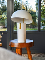 LumoAvo LED Tischlampe | Modernes Design | Kabellos | Stimmungslicht & Leselampe | Elegantes Wohndekor