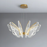 LumaPapillon Pendelleuchte | Schmetterlingsdesign | LED Dimmbar | Aluminium & Acryl | Modern für Wohnzimmer