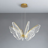 LumaPapillon Pendelleuchte | Schmetterlingsdesign | LED Dimmbar | Aluminium & Acryl | Modern für Wohnzimmer