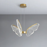 LumaPapillon Pendelleuchte | Schmetterlingsdesign | LED Dimmbar | Aluminium & Acryl | Modern für Wohnzimmer