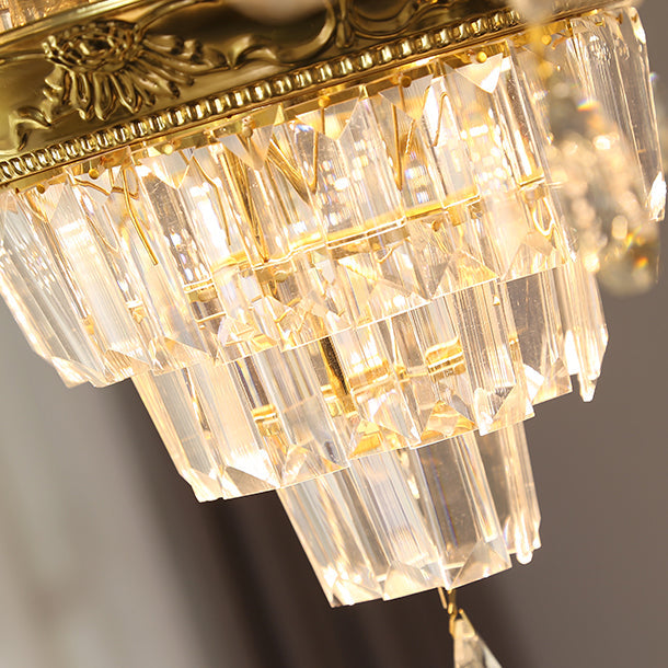 RegaliaBloom Kronleuchter | Europäisches Design | Kristall & Keramik | 6-12 Lichter | Stilvoll für Wohnzimmer