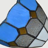 VitraGleam Tiffany Hängelampe | Konischer Buntglas Kronleuchter | 3/5/6/8 Lichter | Wohnzimmer Eleganz