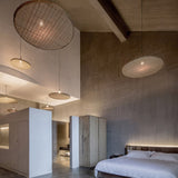 RattaSphere Pendelleuchte | Handgefertigtes Rattan | 1-Licht | Natürlich & Stilvoll für Esszimmer