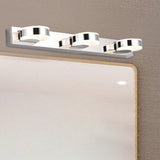LumaLine LED Wandleuchte | Minimalistisches Rund-Design | Eisen & Acryl | 2-3 Lichter | Perfekt für Badezimmer