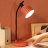 LuminaFold Runde LED Tischlampe | Minimalistisches Design | Faltbare ABS-Lampe | Stimmungslicht für Wohnzimmer