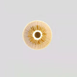 LotuShine Mid-Century Design LED Wandlampe | Eisen-Glas Wandleuchte | Lotusblatt Optik | Wohnzimmer-Beleuchtung