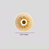 LotuShine Mid-Century Design LED Wandlampe | Eisen-Glas Wandleuchte | Lotusblatt Optik | Wohnzimmer-Beleuchtung