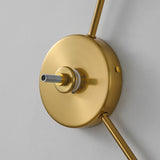 LotuShine Mid-Century Design LED Wandlampe | Eisen-Glas Wandleuchte | Lotusblatt Optik | Wohnzimmer-Beleuchtung