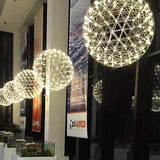StarGlim Nordic Design LED Hängeleuchte | Dandelion Edelstahl Pendelleuchte | Esszimmer-Licht