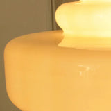 LumaForm Bauhaus Glas Pendelleuchte | Elegantes Kürbis-Design | Dimmbares Licht | Moderne Deckenleuchte