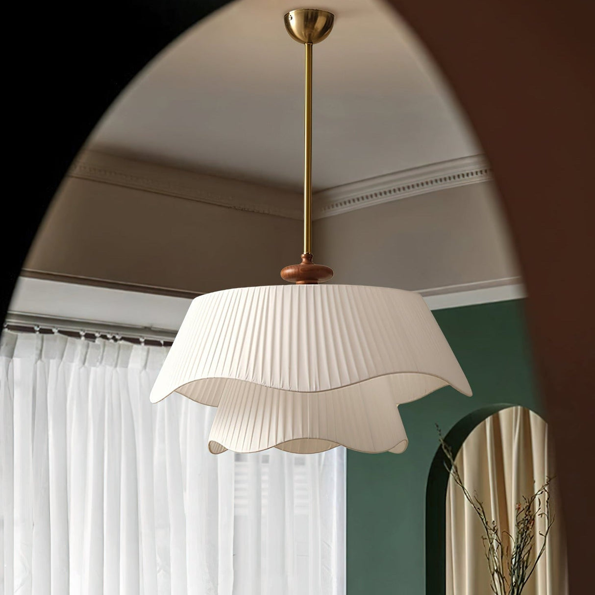 VioraGlow Elegante Design LED Pendelleuchte | Hängelampe | Dimmbar | Wohnzimmer & Esszimmer Deko