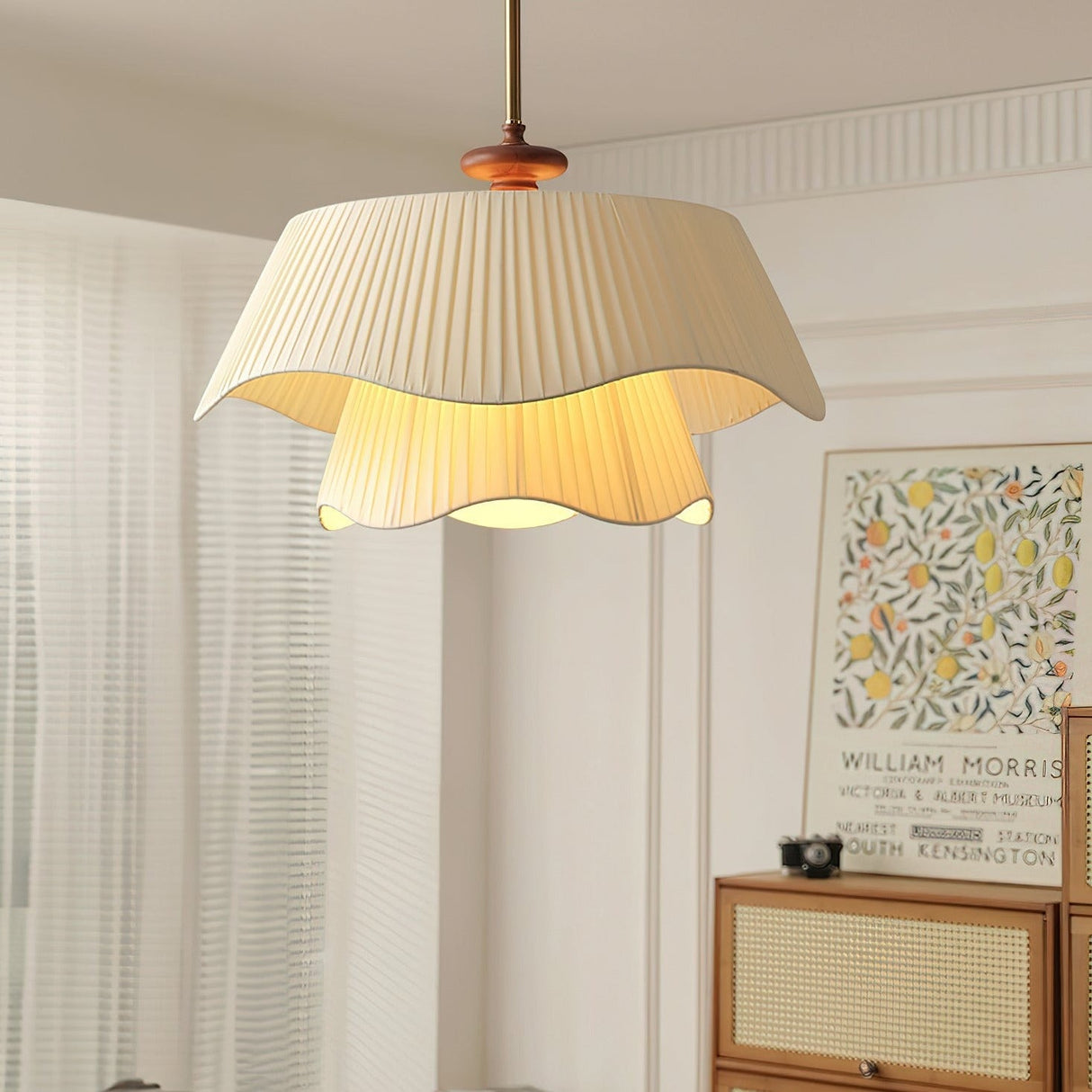 VioraGlow Elegante Design LED Pendelleuchte | Hängelampe | Dimmbar | Wohnzimmer & Esszimmer Deko