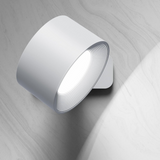 GlowBeam Kabellose LED-Wandlampe | 360° Drehbar | Wiederaufladbar | Flexibles Design für Wohnzimmer & Schlafzimmer