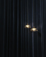 LunaVibe Messing Pendelleuchte | Moderne Hängelampe | Dimmbares Licht | Zeitloses Design