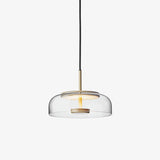 LunaVibe Messing Pendelleuchte | Moderne Hängelampe | Dimmbares Licht | Zeitloses Design