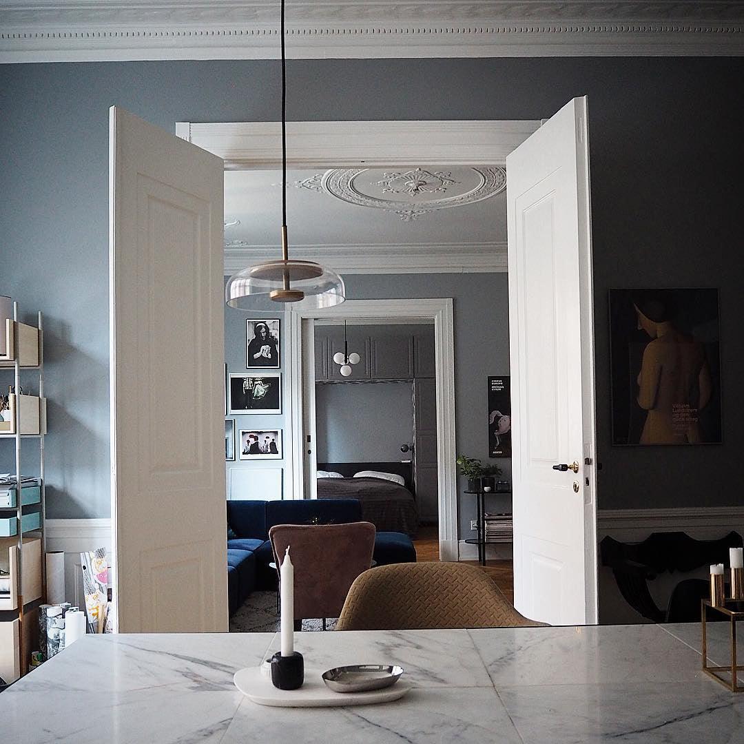 LunaVibe Messing Pendelleuchte | Moderne Hängelampe | Dimmbares Licht | Zeitloses Design