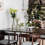 LunaVibe Messing Pendelleuchte | Moderne Hängelampe | Dimmbares Licht | Zeitloses Design
