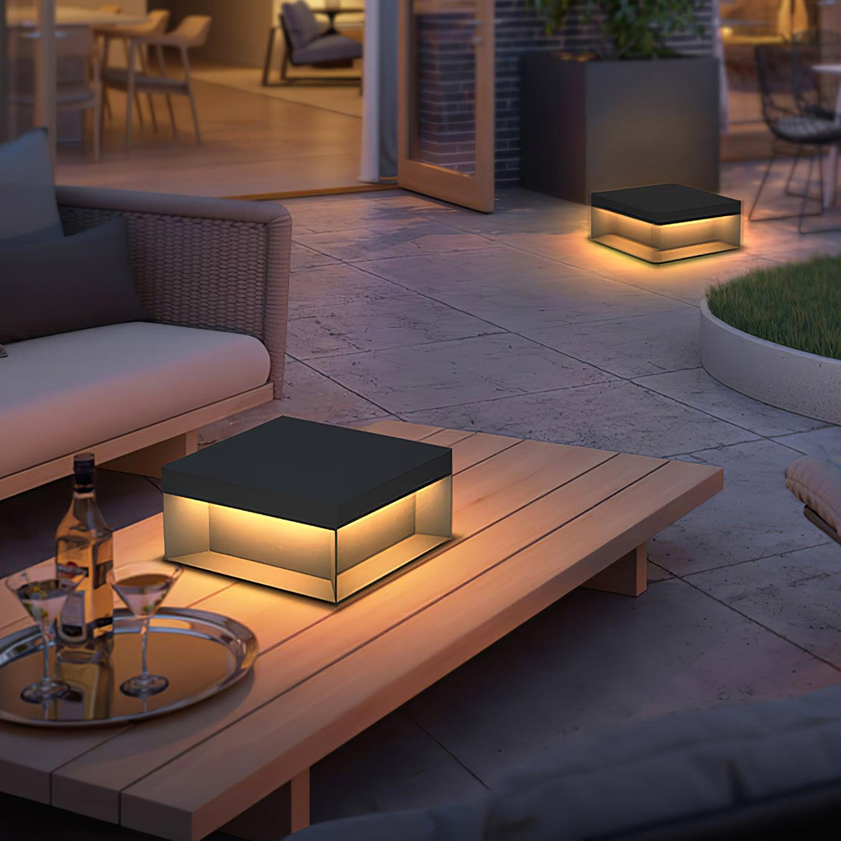 SolaraPost Solar Außenpfostenleuchte | LED Gartenbeleuchtung | Energieeffizient | Wasserdicht | Dekorative Außenbeleuchtung für Garten & Terrasse