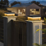 SolaraPost Solar Außenpfostenleuchte | LED Gartenbeleuchtung | Energieeffizient | Wasserdicht | Dekorative Außenbeleuchtung für Garten & Terrasse