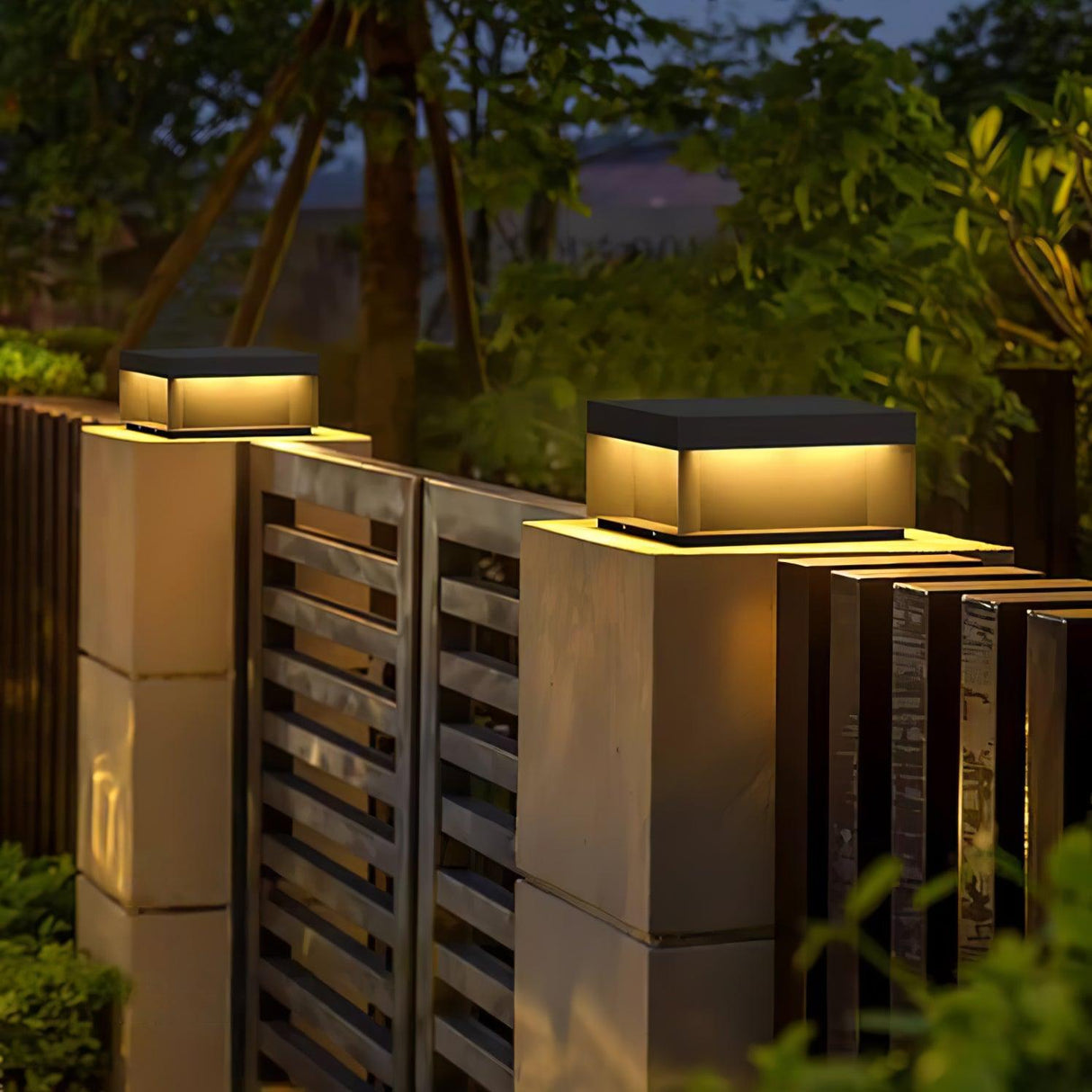 SolaraPost Solar Außenpfostenleuchte | LED Gartenbeleuchtung | Energieeffizient | Wasserdicht | Dekorative Außenbeleuchtung für Garten & Terrasse