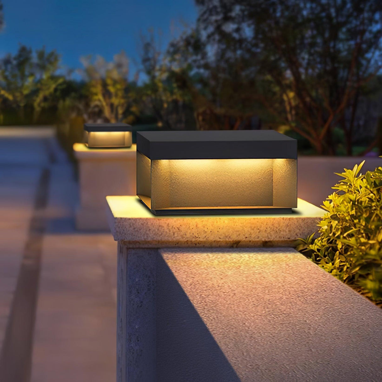 SolaraPost Solar Außenpfostenleuchte | LED Gartenbeleuchtung | Energieeffizient | Wasserdicht | Dekorative Außenbeleuchtung für Garten & Terrasse