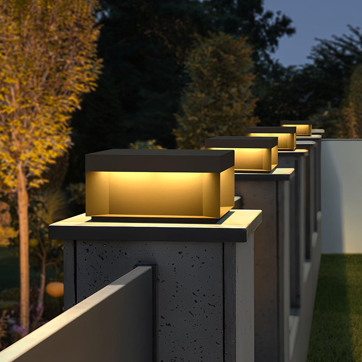 SolaraPost Solar Außenpfostenleuchte | LED Gartenbeleuchtung | Energieeffizient | Wasserdicht | Dekorative Außenbeleuchtung für Garten & Terrasse