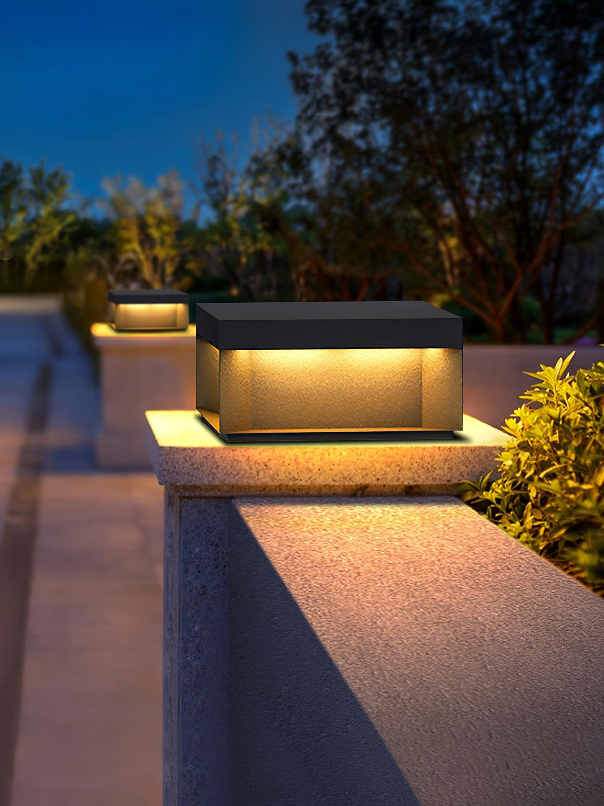 SolaraPost Solar Außenpfostenleuchte | LED Gartenbeleuchtung | Energieeffizient | Wasserdicht | Dekorative Außenbeleuchtung für Garten & Terrasse