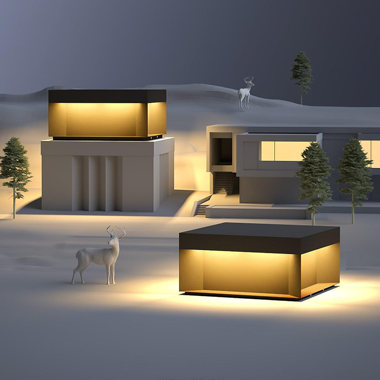 SolaraPost Solar Außenpfostenleuchte | LED Gartenbeleuchtung | Energieeffizient | Wasserdicht | Dekorative Außenbeleuchtung für Garten & Terrasse