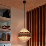 FringeLuxe Bohemian Pendelleuchte | Handgefertigte Quastenlampe | Warmes Ambiente | Stilvolle Beleuchtung