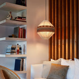 FringeLuxe Bohemian Pendelleuchte | Handgefertigte Quastenlampe | Warmes Ambiente | Stilvolle Beleuchtung