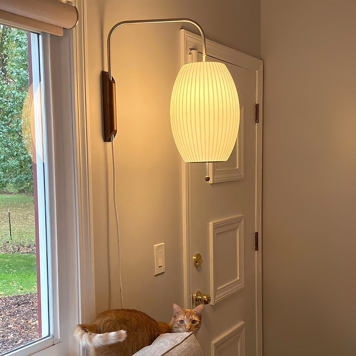 GlowElegance Nelson Wandleuchter | Zeitloses Design | Elegante Wandbeleuchtung für Wohnräume