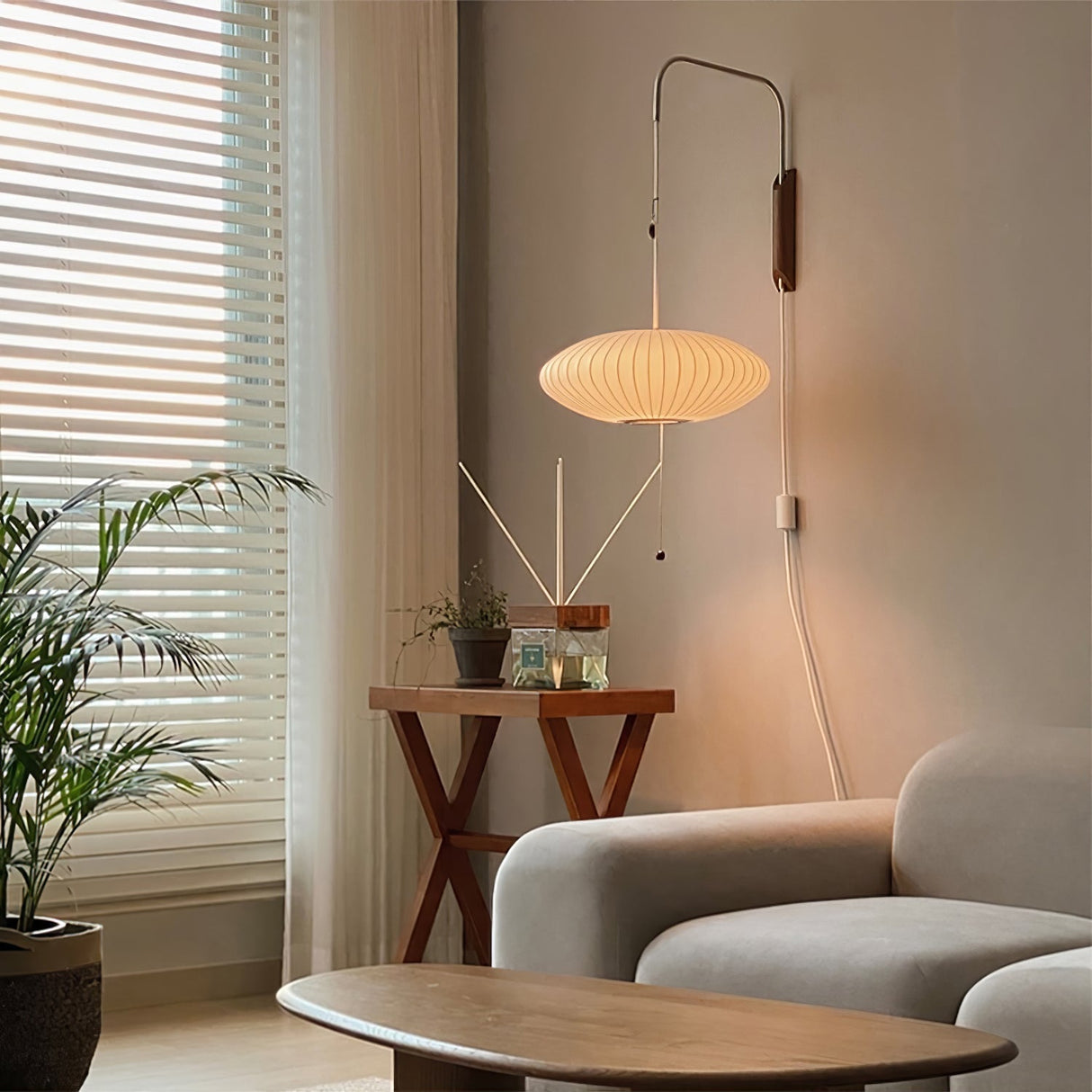 GlowElegance Nelson Wandleuchter | Zeitloses Design | Elegante Wandbeleuchtung für Wohnräume