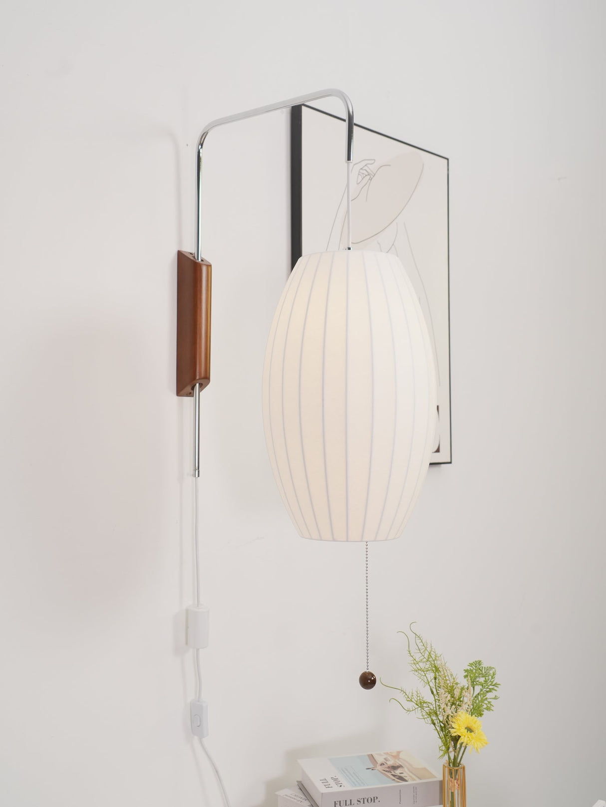 GlowElegance Nelson Wandleuchter | Zeitloses Design | Elegante Wandbeleuchtung für Wohnräume