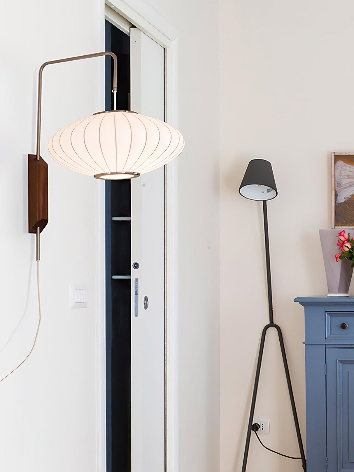 GlowElegance Nelson Wandleuchter | Zeitloses Design | Elegante Wandbeleuchtung für Wohnräume