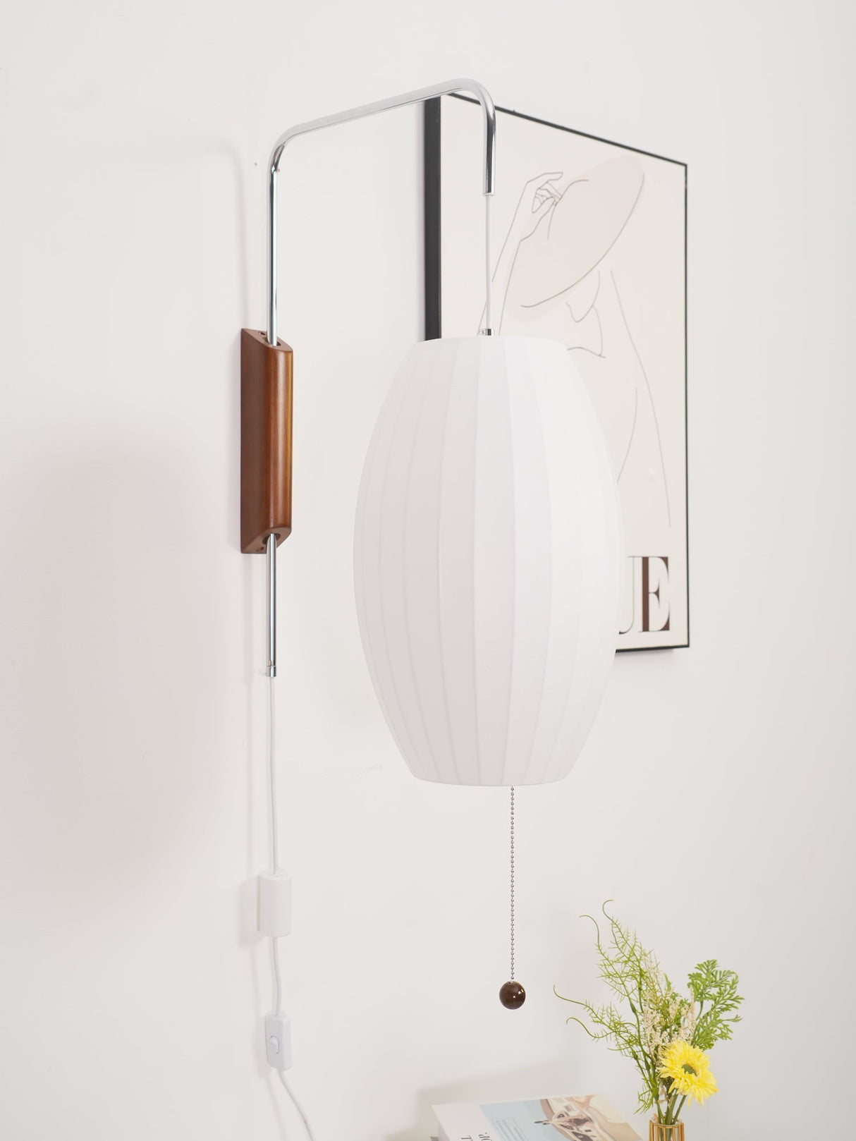 GlowElegance Nelson Wandleuchter | Zeitloses Design | Elegante Wandbeleuchtung für Wohnräume