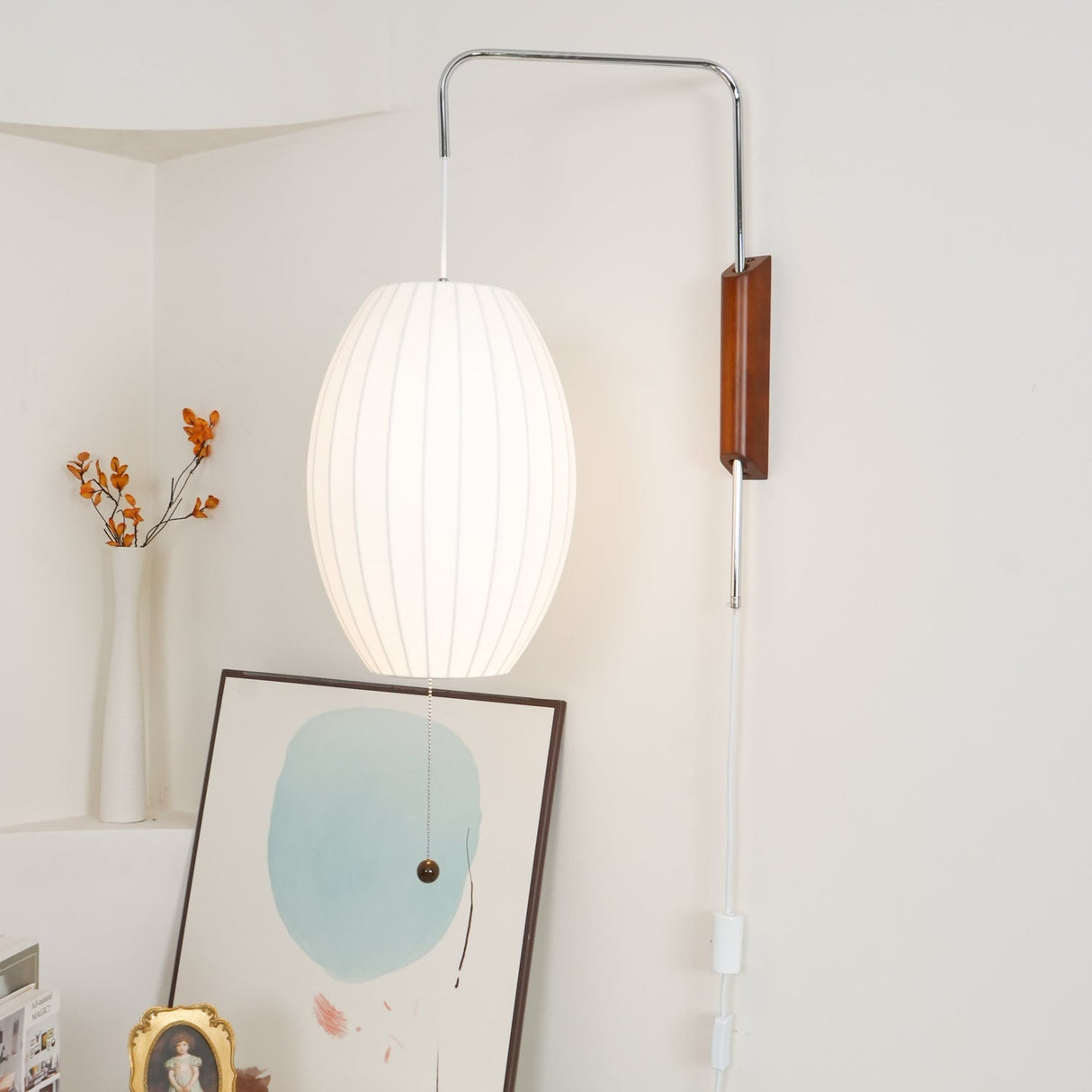 GlowElegance Nelson Wandleuchter | Zeitloses Design | Elegante Wandbeleuchtung für Wohnräume