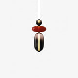 CrystalGlaze Pendelleuchte aus kandiertem Glas | Elegantes Lichtdesign | Dimmbar | Perfekt für Esszimmer & Wohnzimmer
