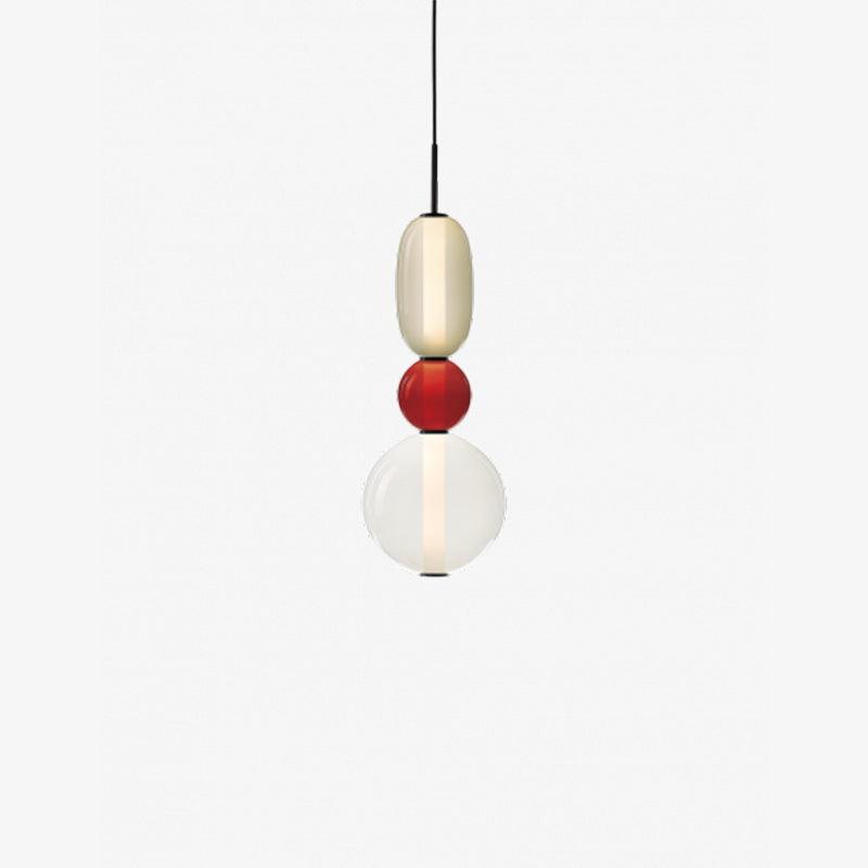 CrystalGlaze Pendelleuchte aus kandiertem Glas | Elegantes Lichtdesign | Dimmbar | Perfekt für Esszimmer & Wohnzimmer
