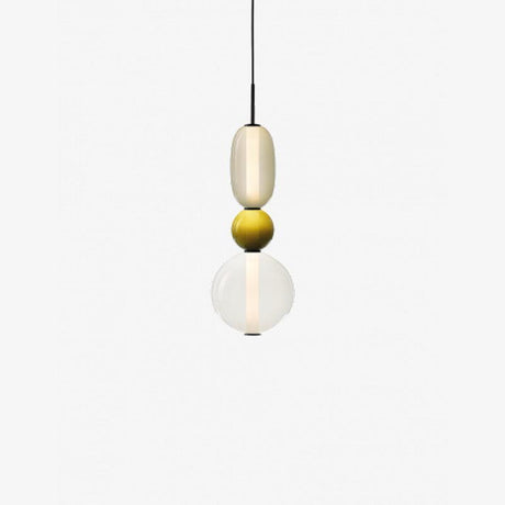 CrystalGlaze Pendelleuchte aus kandiertem Glas | Elegantes Lichtdesign | Dimmbar | Perfekt für Esszimmer & Wohnzimmer