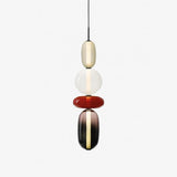 CrystalGlaze Pendelleuchte aus kandiertem Glas | Elegantes Lichtdesign | Dimmbar | Perfekt für Esszimmer & Wohnzimmer