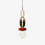 CrystalGlaze Pendelleuchte aus kandiertem Glas | Elegantes Lichtdesign | Dimmbar | Perfekt für Esszimmer & Wohnzimmer