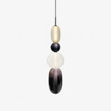 CrystalGlaze Pendelleuchte aus kandiertem Glas | Elegantes Lichtdesign | Dimmbar | Perfekt für Esszimmer & Wohnzimmer