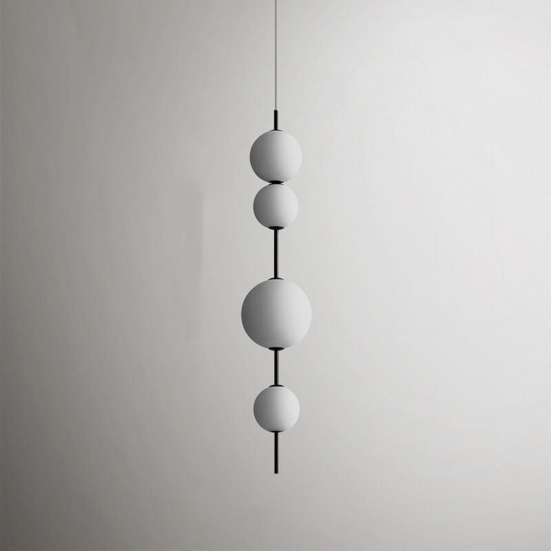 Orbessa LED Pendelleuchte | Zeitloses Kugeldesign aus Glas | Warmweißes Licht | Moderne Beleuchtung