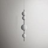 Orbessa LED Pendelleuchte | Zeitloses Kugeldesign aus Glas | Warmweißes Licht | Moderne Beleuchtung