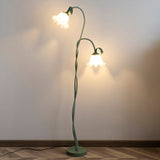 FloraGlow Calla Blumen Stehleuchte | Elegantes Design | LED Beleuchtung | Dekorative Innenleuchte