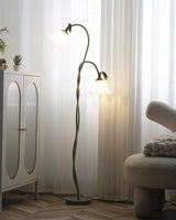 FloraGlow Calla Blumen Stehleuchte | Elegantes Design | LED Beleuchtung | Dekorative Innenleuchte