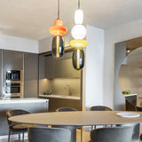 CrystalGlaze Pendelleuchte aus kandiertem Glas | Elegantes Lichtdesign | Dimmbar | Perfekt für Esszimmer & Wohnzimmer